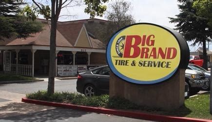 Specialties Big Brand Tire & Service is your trusted auto shop in Arroyo Grande, CA, offering a wide selection of top tire brands like Michelin, Pirelli, Nokian Tyres, Nexen Tires, Summit, and BFGoodrich. . Big brand tire arroyo grande